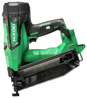 HiKOKI NT1865DMBJ4Z 18V Cordless brushless 20° Finish Nailer for 16 Gauge / 1.4 x 1.65 mm Finish Nails, Body only in Carton Box