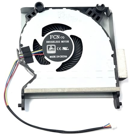 ZAHARA 12 V CPU Ventola PC Portatile Ventivalo PC Sostituzione per HP EliteDesk 800 G6 G8 805 G6 G8 ProDesk 400 G6 405 G6 G8 600 G6 G8 0FM6J0000H 0FN8X00H L90295-0000101 CPU Laptop Cooling Fan