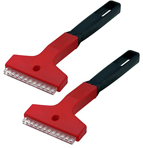 L & P Car Design LP A067-2 Stück Eiskratzer Murska ORIGINAL Eisschaber Hips 210mm spezieller Acryl 80mm Schaber drehbar Original aus Finnland EIS Schaber Kratzer 100% TOP Qualität