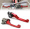 Fast Pro Motorrad Kupplungshebel und Bremshebel für CRF250R 2007-2021 CRF450R 2007-2020 CRF250RX 2019-2021 CRF450RX 2017-2020 CRF450RWE 2019