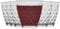 Bormioli Rocco Dots Dimpled Clear Glass Drinking Tumblers - 250ml - Pack of 12