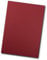 50 Blatt DIN A4 Briefpapier - Bastelpapier - Dunkelrot - Ton-Papier mit edler Rippung, 100 g/m² - matte Oberfläche - hochwertiges Schreibpapier