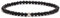 BERGERLIN Turmalin Armband echt mit 925 Sterling Silberperle - facettierte Perlen - Größe M