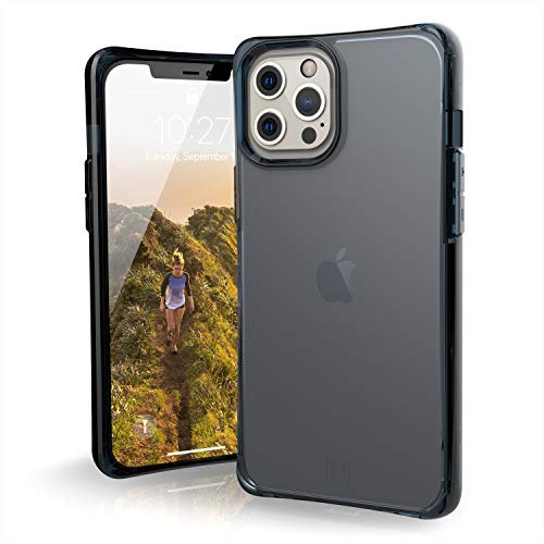 URBAN ARMOR GEAR by UAG iPhone 12 Pro Max 5G - (6.7 inch) Case Mouve Rugged Lightweight Slim Shockproof Transparent Protective Phone Cover, Matte Soft Blue