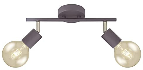 Steckdosenleiste 2l Tenor braun 2 X E-27