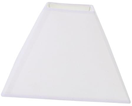 Beaupretty 1stk Lampenschirm Trommelschirm Aus Stoff Tischlampenabdeckung Kronleuchter Schattierungen Trommel Ersatzlichtschirme Weben Leuchte Pendelleuchtenschirm Boden Weiß Empfindlich E27