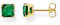 Thomas Sabo Damen Ohrstecker in der Farbe Farbe Gold aus 925 Sterlingsilber mit 750 Gelbgold Veredelung mit Zirkonia, Größe: 6x6mm, H2174-472-6