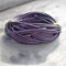 10Meter Cordone In Pelle 1.5mm Corda Rotonda String per FAI DA TE Collana Bracciale Gioielli Cordone Nero, bianco, marrone, rosso-1.5mm 007 Viola