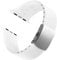 Archer Watch Straps - Cinturini Su Misura in Silicone per Apple Watch (Bianco, Chiusura Argento, 40/41/42mm)