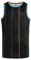Pullonsy Herren Blank Basketball Trikots Mesh Athletic Sports Shirts Plain Performance Team Uniformen, Gold/Aqua Stripe-Black Jersey, L