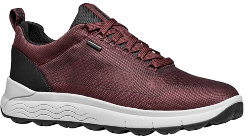 Geox Men's U Spherica 4x4 B ABX Trainers, Wine Navy, 10 UK