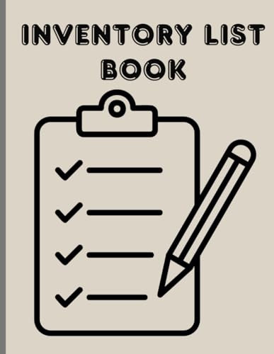 Inventory List Book: Food, Freezer, Pantry, Refrigerator, Inventory Lıst- 8.5x11 Inches, 108 Pages, Matt Cover
