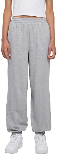 Build Your Brand Damen Hose Ladies High Waist Ballon Sweat Pants heathergrey M
