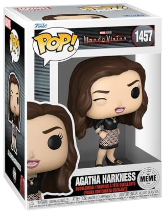 Funko Pop! TV: WandaVision - Agatha Harkness (Meme) | Goodies Officiels Superheroes - Figurine Vinyle à Collectionner - Idée Cadeau Anniversaire pour Fans et Collectionneurs