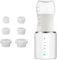 ZOYDP Flaschenwärmer Baby Unterwegs, Baby Flaschenwärmer Akku, Babyflaschenwärmer mit Temperatur, 6 Adapters, Aufladbar Über USb, Portable Bottle Warmer, Tragbarer Flaschenwärmer für Reisefreundlich