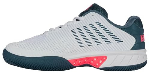 K-Swiss Hypercourt Express 2 - Zapatillas de Tenis para Hombre, Talla 43 EU, Wht Strgzer Nblze, 43 EU