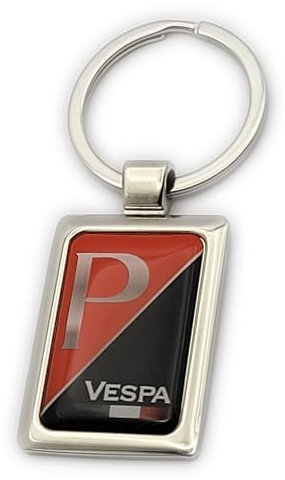 Schlüsselanhänger Roller Kompatibel mit Vespa und Piaggio 3D Aufkleber