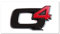 SLANNB Auto Aufkleber für Alfa Romeo Giulia/Stelvio/Veloce/Ti/Q4, Selbstklebend Autoaufkleber Emblem Abziehbilder Dekoration Ersatz Zubehör,D D