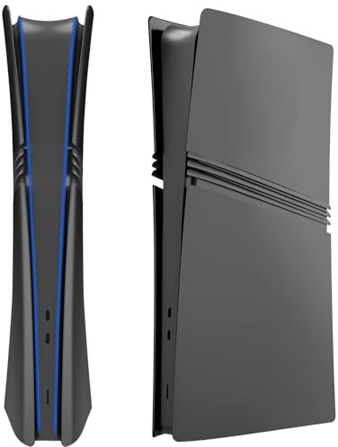 Plaques de Protection pour étui de Console pour PS5 Pro Digital Edition Étui de Console Coque de Protection Rigide pour PS5 Pro (Noir)