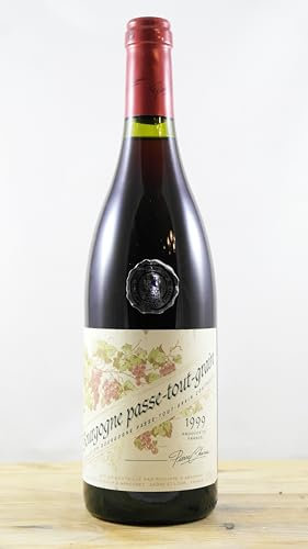 Bourgogne Passetoutgrain D'Argenval Bouteille de Vin Millésime 1999