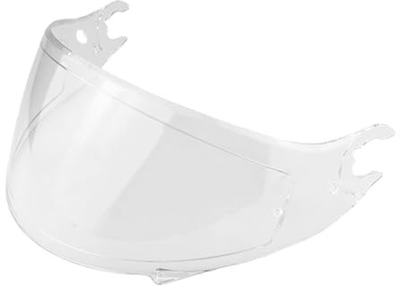 KIXZSAZ Lente visiera integrale durevole e facile da installare per la sostituzione antiappannamento dello squalo Protezione UV Visiera trasparente antigraffio