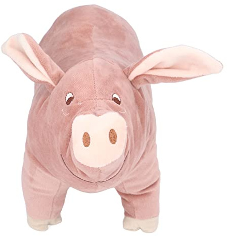 Picysa Plüschtier Schwein aus Plüsch, Puppe aus weichem und bequemem Nickerchen, Sofakissen mit niedlichen Ausdrücken für Geschenke im Büro zu Hause, 15,7 Zoll