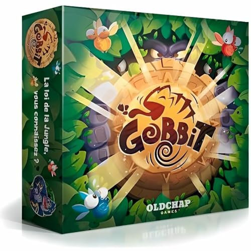 Old Chap Gobbit Gesellschaftsspiel – Beobachtungsspiel und Schnelligkeit – Variante Expert inklusive – Spiel ab 7 Jahren – ideal in der Familie – unter Freunden – Gesellschaftsspiel