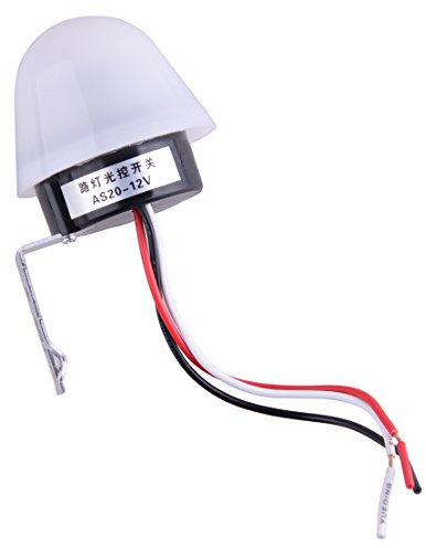 AS-20 DC 12V 10A Lichtsensor Auto Control Schalter Straße Tag Aus Nacht EIN