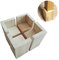 Rehausseur de Pieds de Meuble ou lit, Hauteur 3cm, 5cm, 8cm, 10cm, Robuste en Bois Massif Rehausseurs pour canapé, Table, Chaise, 4 pièces, Couleur Bois Naturel (sans Peinture)