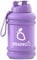 MANGO 2.2L Water Bottle With Straw and Time markings - BPA Free Xl Jug - Extra Large Durable Sports Bottles With Flip Cap - Ideal For Gym and Bodybuilding - Large Sports Reusable Water Bottle (Lilac)