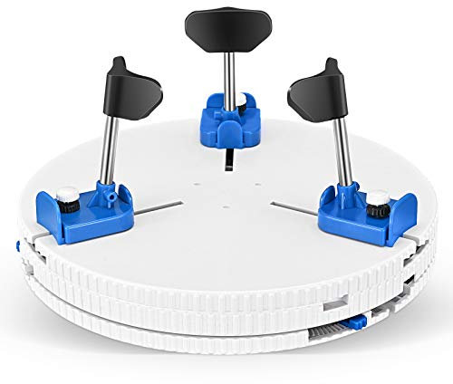 Adjustable Pottery Machine Turntable Clamp and Ceramic Art Repair Tool, Pottery Teaching Turntable Clamp Suitable for Ceramic Beginners