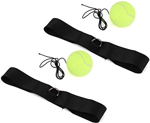 Verbesserter Reflex-Boxball, Trainingsball, Kampfsport, Tennisball, Unisex, geeignet für Boxen, Kampf, Mixed Martial Arts, Taekwondo, für Erwachsene und Kinder