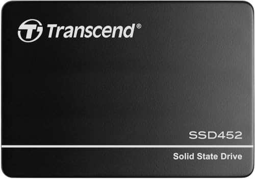 Transcend SSD452K-I 512GB Interne SATA SSD 6.35cm (2.5 Zoll) SATA 6 Gb/s Industrial TS512GSSD452K-I
