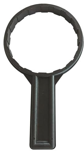 AQUAWATER , 104178, llave de desbloqueo para portafiltros de marca Aquawater , 118 mm, Negro