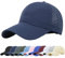 Baynetin Mesh Baseball Kappe, Atmungsaktive Schnell Trocknend Basecap, Masche Freizeit UV Baseballmütze Sport Cap Verstellbar (Dunkelblau)