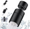 ZONSUSE Aeratore Rubinetto Cucina, 360° Girevole Rubinetto con 2 Modalità, Rompigetto Universale per Rubinetti, Aeratore Rubinetto Lavello, M22 M24 Filtro Rubinetto, per cucina/bagno (nero)