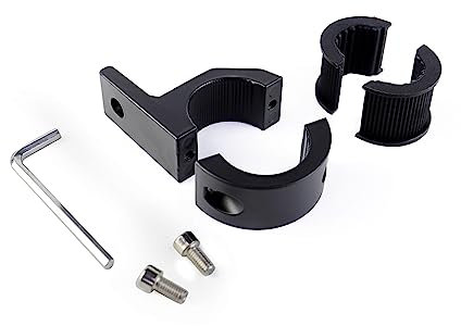 2 stücke Halterung Nebel Driving Licht Scheinwerfer Universal Klemme Halterung 15-30mm Kompatibel Mit Auto Motorrad Nebelscheinwerfer Halter Crash Bar