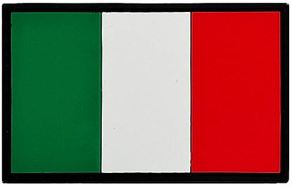 Écusson original pour chien - Motif : drapeau de l'Italie
