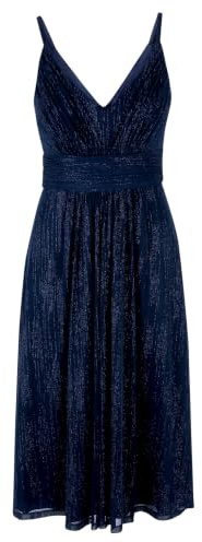 Vera Mont Damen Abendkleid im Glitzer-Look 42, Night Sky