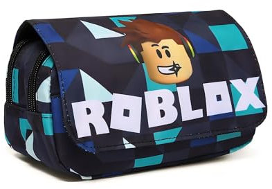 Umbrean Kinder Bleistiftkasten Federmäppchen Roblox Briefpapier-Box Meine Heldenakademie