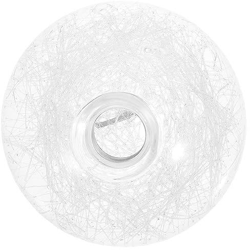 jojofuny Abat-Jour Globe En Verre G9 Transparent, Couvercle De Lampe Rond 10 cm, Remplacement Pour Plafonnier, Lustre, Applique Murale, Suspension Boule Verre