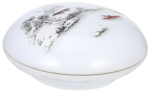 SEWACC Chinesisches Stempelkissen Porzellan Fingerabdruck-Tintenpaste Kalligraphie Stempel Siegel Malerei Rote Tintenpaste Für Inkan Hanko Name Chop Malzubehör