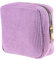 JIEYAO Binden Aufbewahrung Tampon, Bindentasche Damenbinde aus Cord Klein Kosmetiktasche Mini Kulturbeutel Weiche Aufbewahrungstasche Perioden Tasche Tragbar Makeup Bag für Damen Mädchen (Lila)