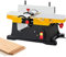 DDZJTPP 6 Inch Desktop Wood Thickness Planer, 1800W Benchtop Planer Electric Jointer Planer, Multifunctional Electric Planer Drilling Milling Machine, 0-3mm Planing Depth, for Wood Cutting