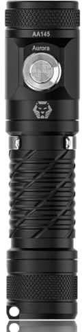RovyVon AA145 Rechargeable EDC Flashlight Max 800 Lumens Super Bright | 110m Beam Distance, Wide Battery Capacity, Magnetic LED Flashlight IP68 Water-resistant for Gift Camping