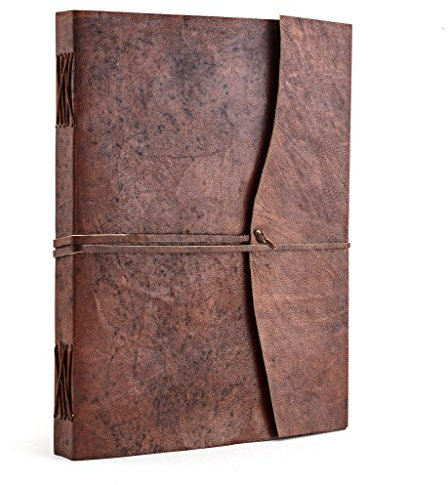 A.P. Donovan - Tagebuch Leder | Notizbuch | leer zum Reinschreiben | Rezeptbuch | Kochbuch | Reisetagebuch | Diary (DIN A4)