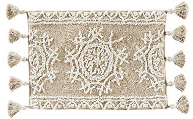 SKL Home Teppich Medallia Teppich, 43 x 61 cm (17 x 24 Zoll) 17 inches x 24 inches Natur