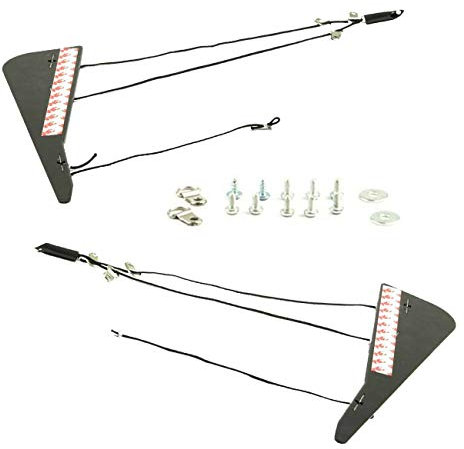Bapmic Verdeck C Säule Reparatursatz Ersatz für BMW 3er Cabriolet E46 Dach Cabrio 2000-2007 54317135351