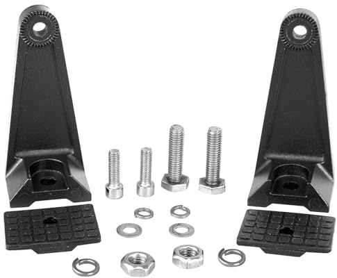 Willpower Montagehalterung Halterung für LED Balken Arbeitsscheinwerfer Bar | 360° Drehung Einstellbar Bracket für Offroad Auto Offroad Traktor Fahrzeuge LKW KFZ Boot ATV Quad