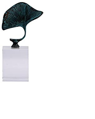Desktop Dekoration Modernes Licht Luxus Ginkgo Leaf Bookend Small Möbel Home Study Office Neue chinesische Desktop Möbel Wohnkultur Produkte (Size : A)